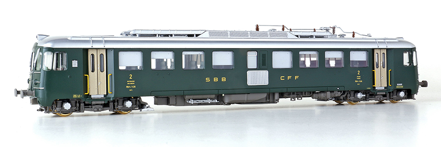 L.S. Models 17051 SBB RBe 4/4  1436  grün, alte Beschr.  DC  Ep IV